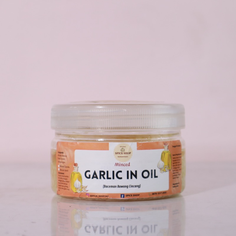 

Garlic in Oil/Baceman Bawang putih/ bawang cincang instan