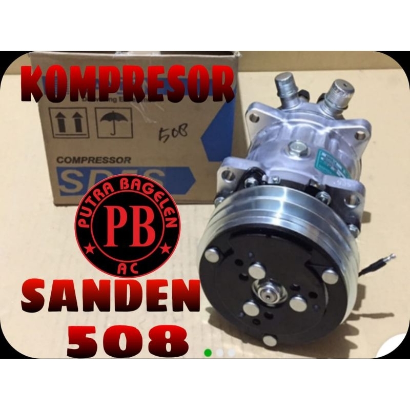 compresor kompresor ac mobil ory sanden 508