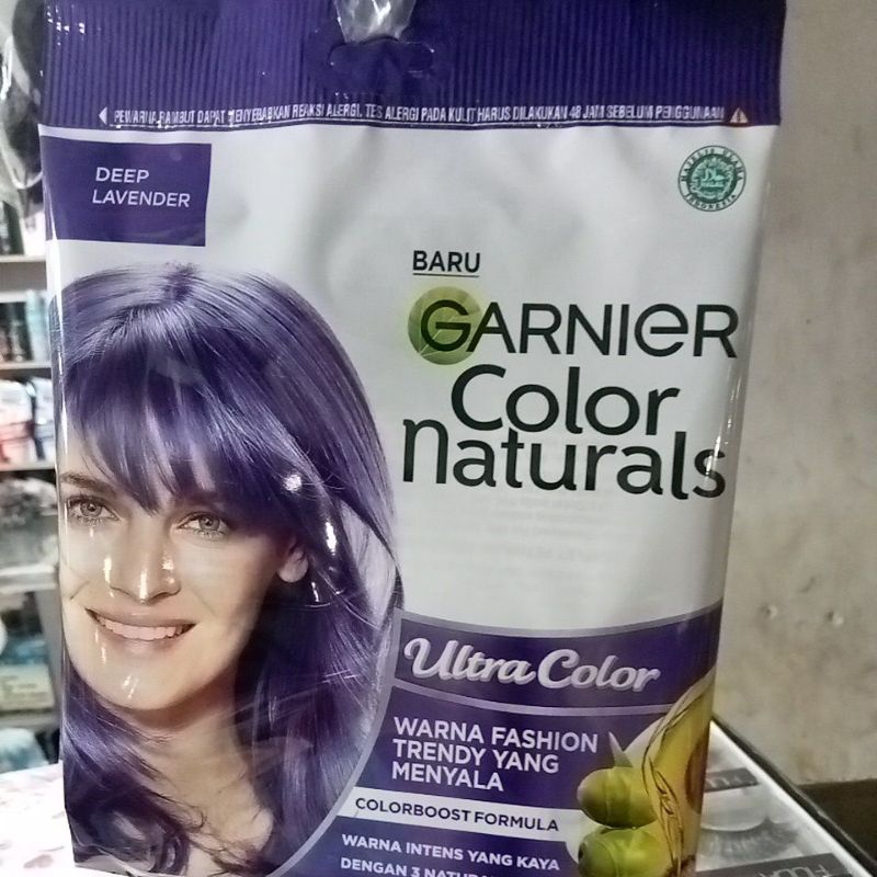 Garnier cat rambut deep lavender .cat rambut Garnier deep lavender hair color garnier