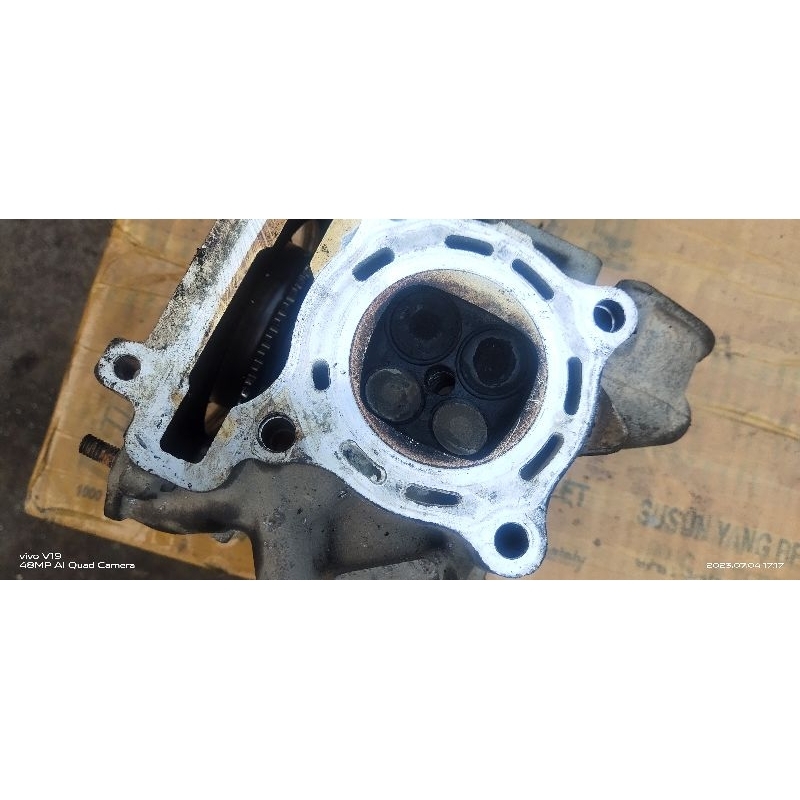 cylinder kop blok head vixion old