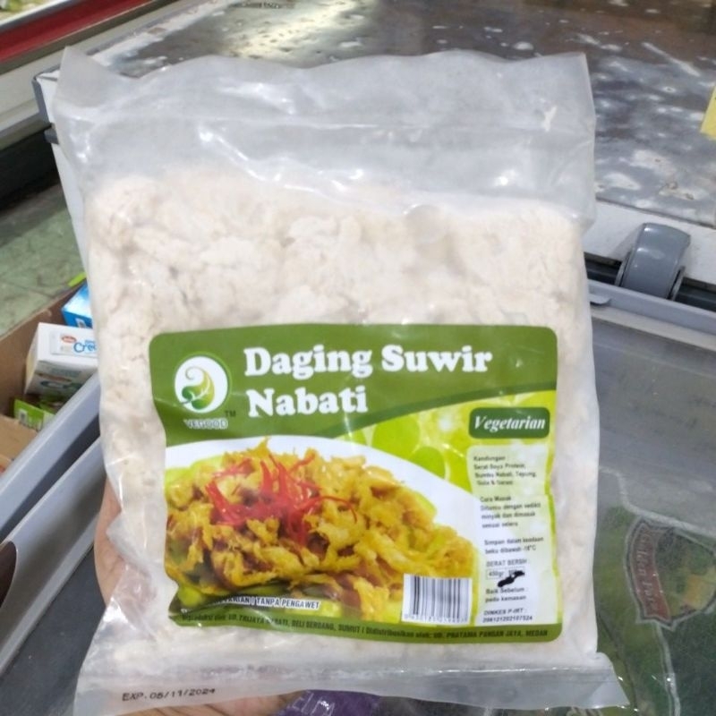 

vegood daging suwir nabati 450gr vegetarian