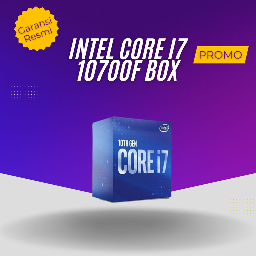 INTEL CORE i7 10700F BOX