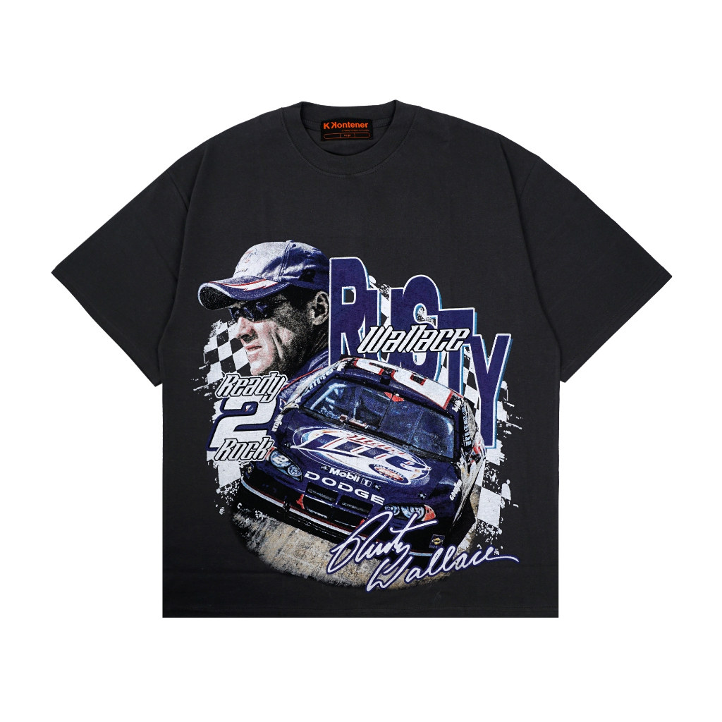 Ready Stock - Tshirt Oversized Rusty Wallace