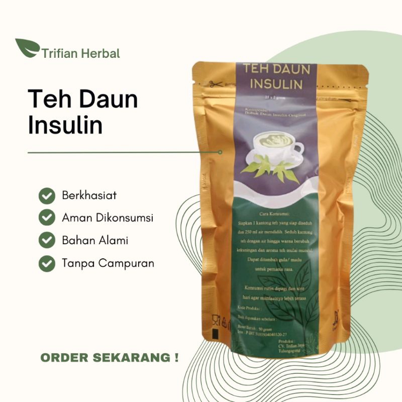 

TEH CELUP DAUN INSULIN