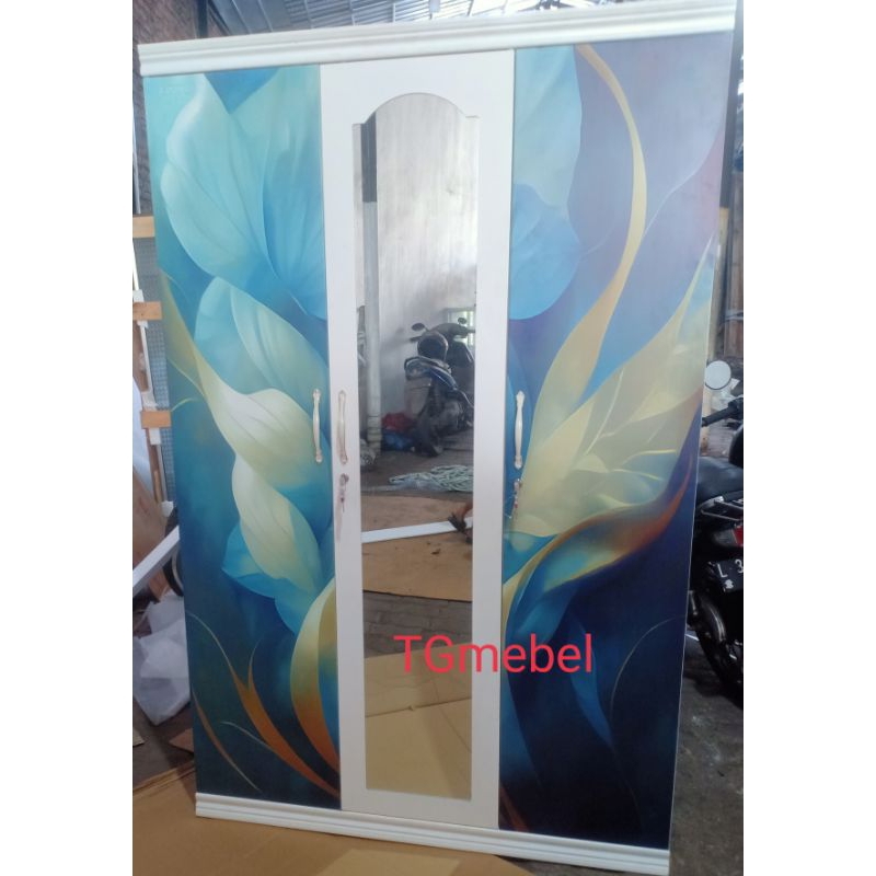 Lemari besi super Kuat 3 pintu