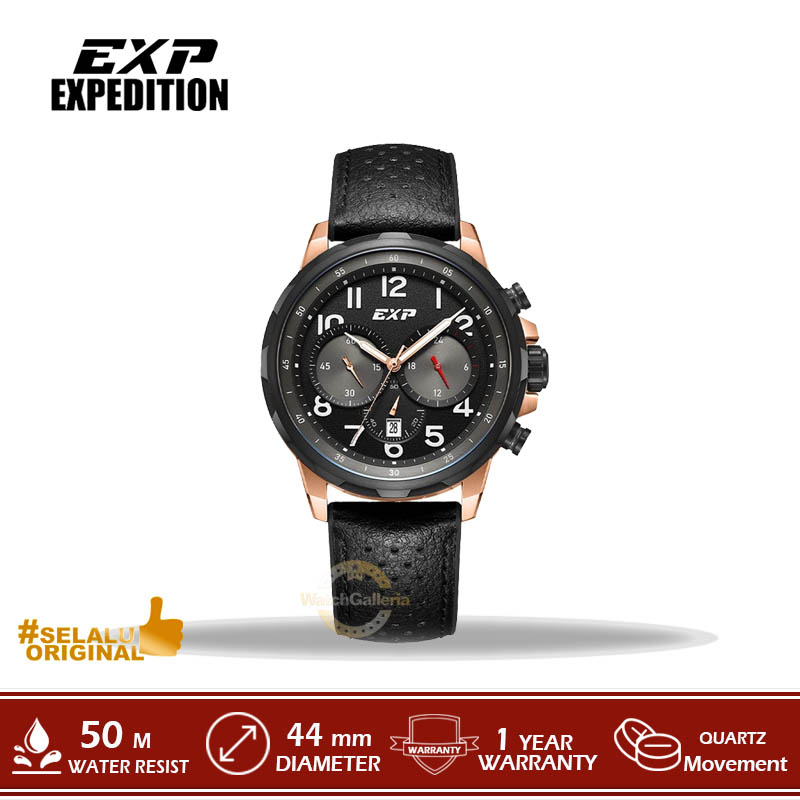 Jam Tangan Pria Expedition E 6843 MC RBRBA / EX 6843 Original Murah