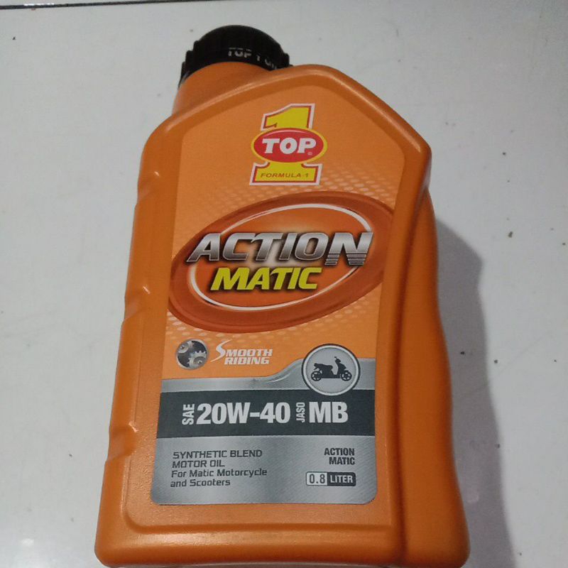 OLI TOP ONE MATIC 20W 40 FULL SYNTHETIC BLEND ISI 800 ORIGINAL