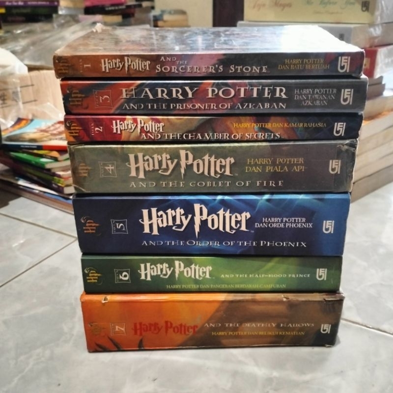 Novel Harry Potter Set Lengkap