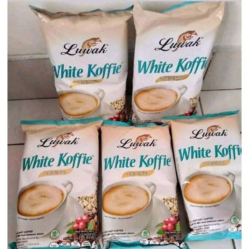 

(Isi 10pcs) Kopi Luwak White Coffe Original