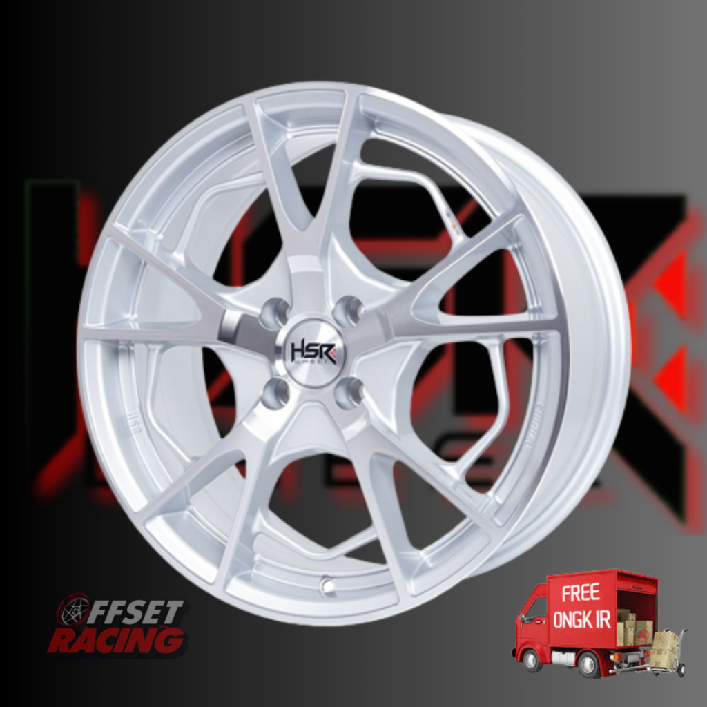 Velg mobil Ring 15 H4x100 untuk mobil agya ayla sigra velg raing terbaru