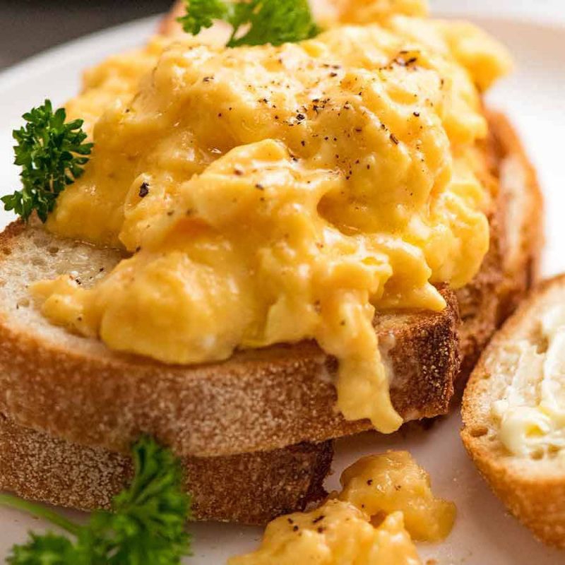 

Scrambled eggs