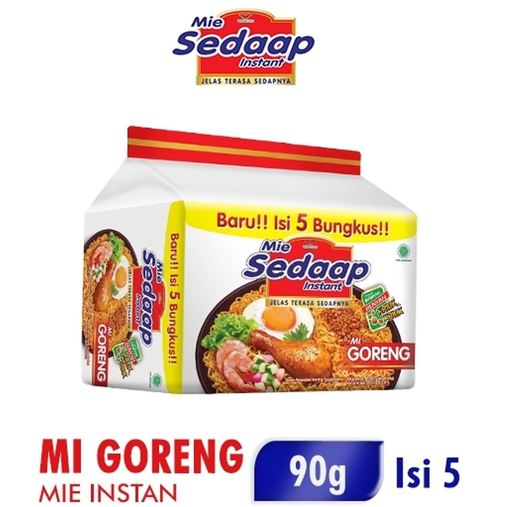 

Sedaap Mie Instant Goreng 5 x 90 g