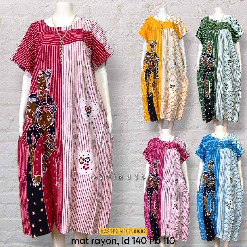 Daster kelelawar rayon murah baju tidur santai panjang  remaja ibu muda cewek cewe harian nyaman can