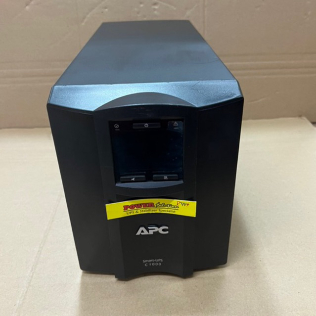 UPS APC SMC1000i 1000VA / 600Watt untuk Backup 1 Komputer 1 -2 Jam / Untuk Backup Cctv 4 ch 3 - 4 ja