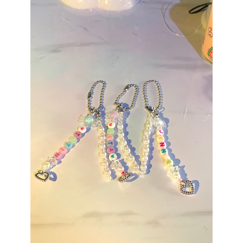phone strap nama custom