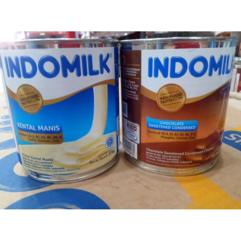 

INDOMILK KENTAL MANIS KALENG 370 G
