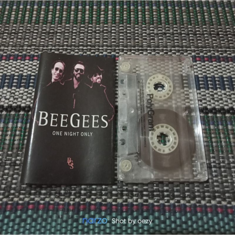 Kaset pita Bee Gees - one night only (live)