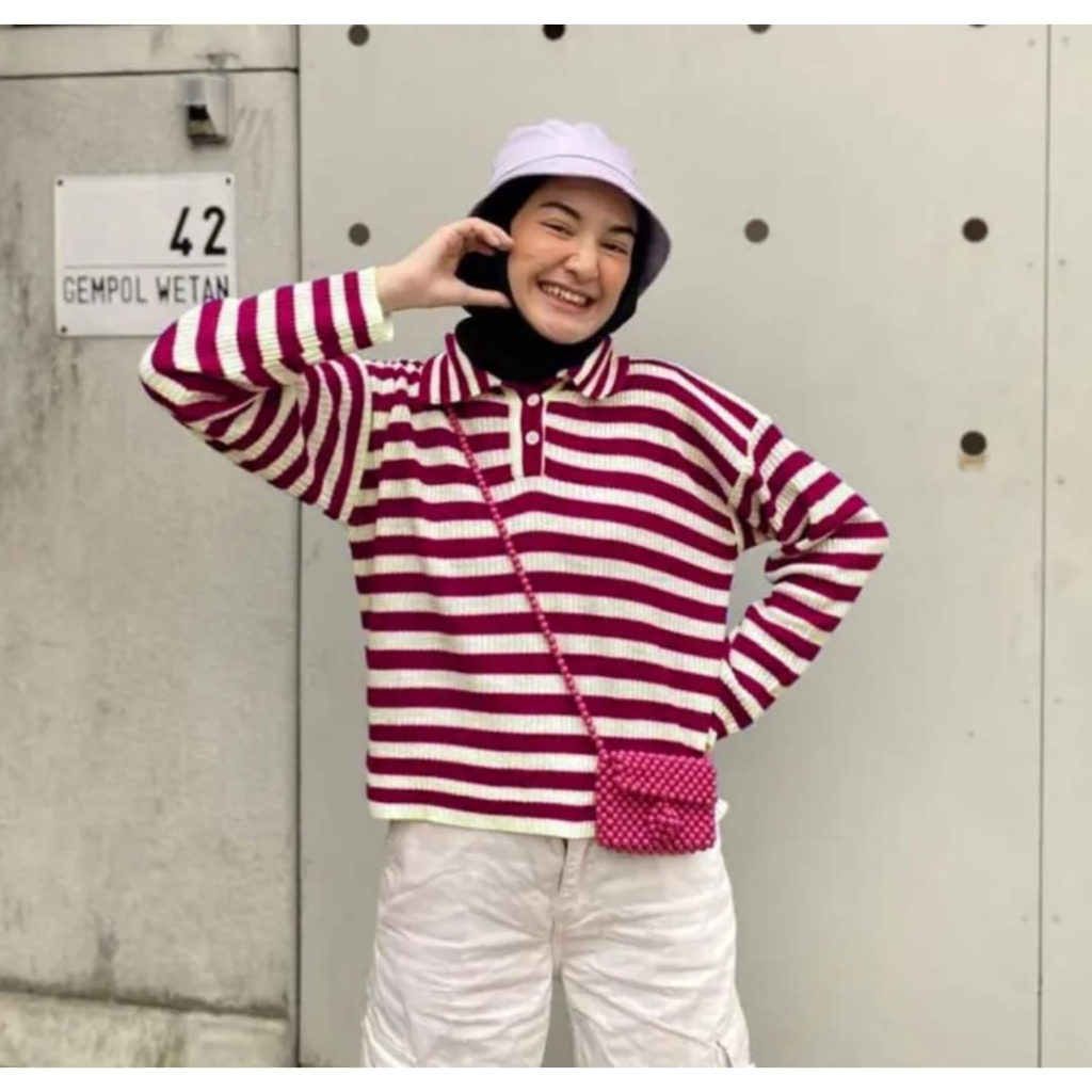 MF - SILVANA SWEATER RAJUT KNITWEAR