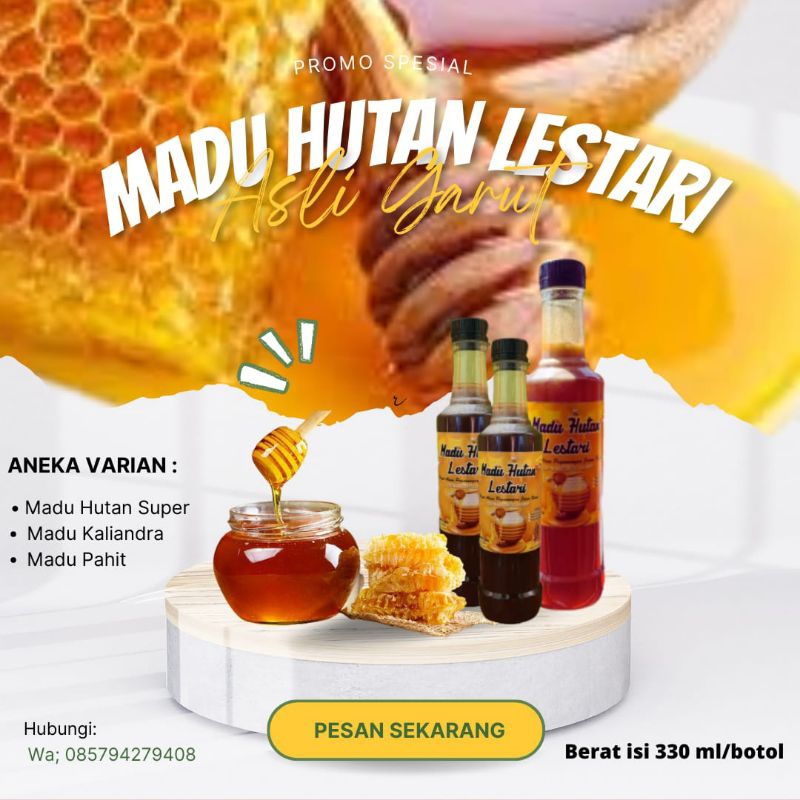 

Madu asli herbal 100% bisa bermanfaat untuk segala penyakit