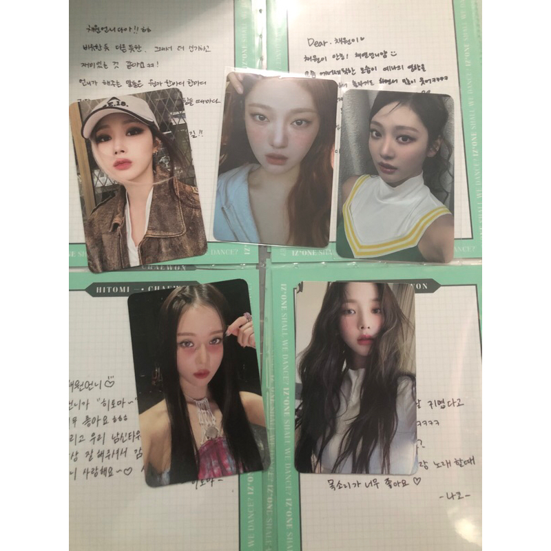 pc photocard aespa my world karina intro giselle tabloid ningning benefit bene ktown muplant winter 