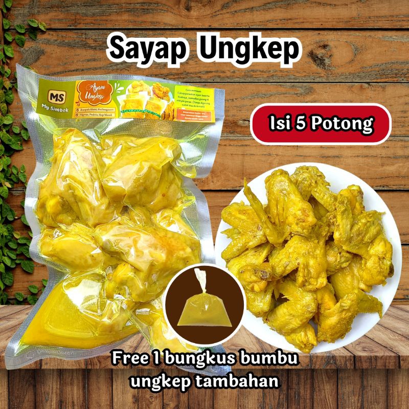 

Sayap Ungkep | Ayam Ungkep Siap Goreng | Ayam Ungkep Lengkuas Frozen | Ayam Beku Frozen My Simbok mysimbok