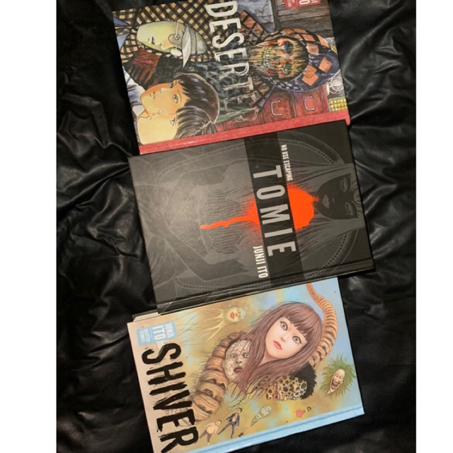 Preloved Komik Manga JUNJI ITO - TOMIE, SHIVER, DESERTER ORIGINAL