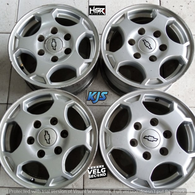VELG CHEVROLET TRAIL BRAZER R15X7 6X139ET50SILVE