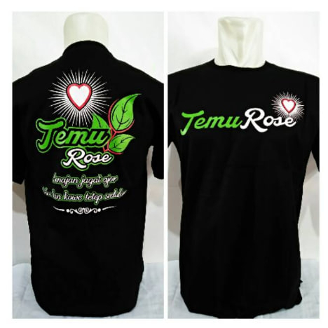 KAOS SETIA HATI TERATE TERBARU - TEMU ROSE - KAOS DISTRO COMBED COTTON 30S