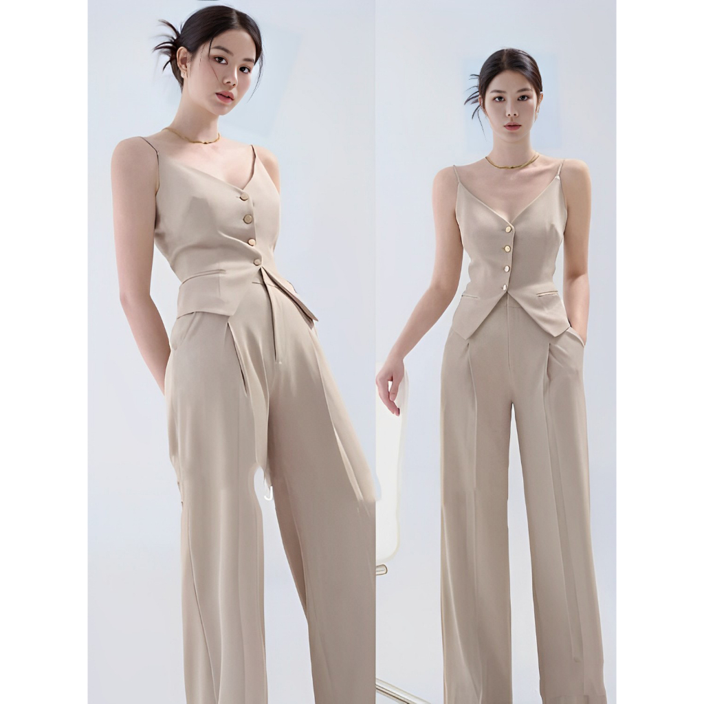 AGATHE SET Set Baju Celana Wanita kekinian