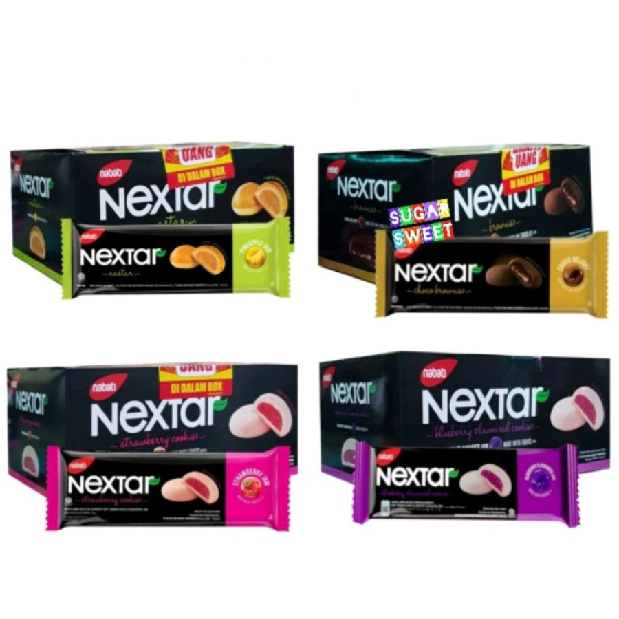 

NEXTAR NASTAR COOKIES ALL VARIANT PCK 10x40/34g