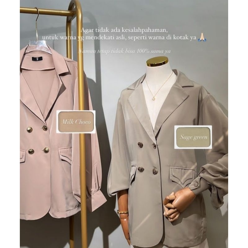 Alice Blazer milk choco  by Tiws.id