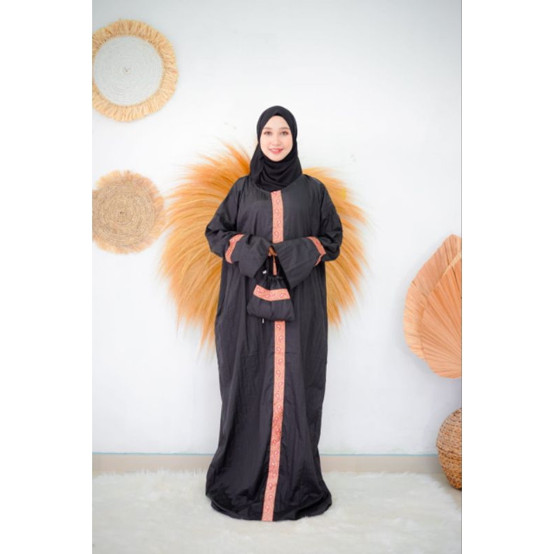 COD ABAYA PARASUT RIZKA ABAYA SHOLAT PARASUT ANAK - DEWASA MURAH TRAVELLING JOKAM 354
