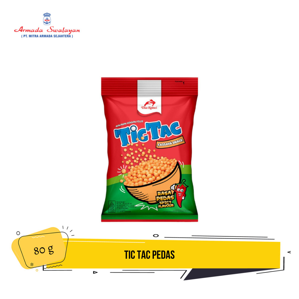 

Tic Tac Pedas | 80g