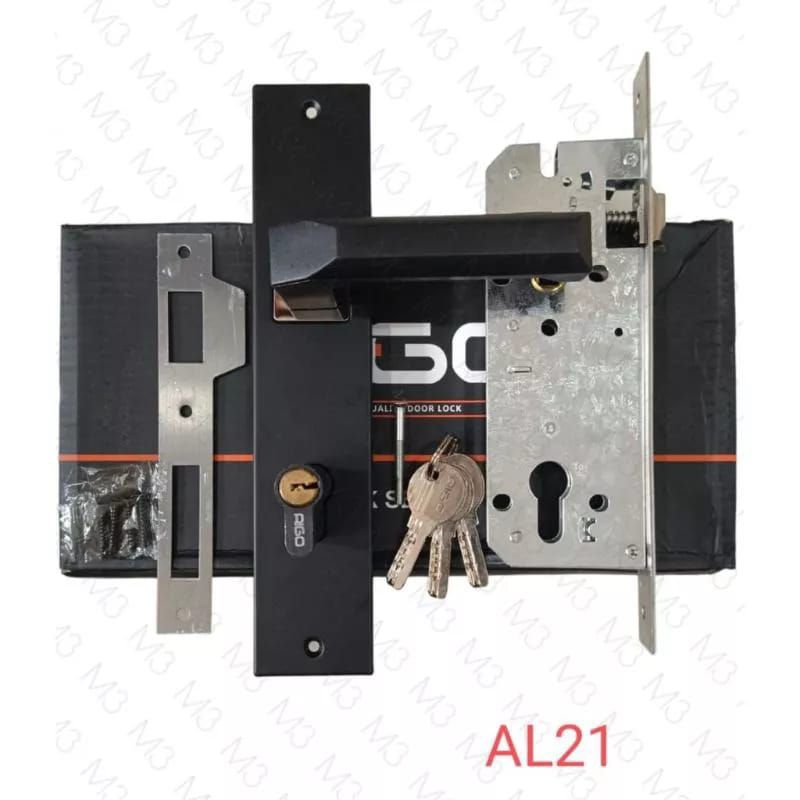 Kunci Pintu Rumah Besar Minimalis GOLD Modern 25cm Handle Pintu Rumah