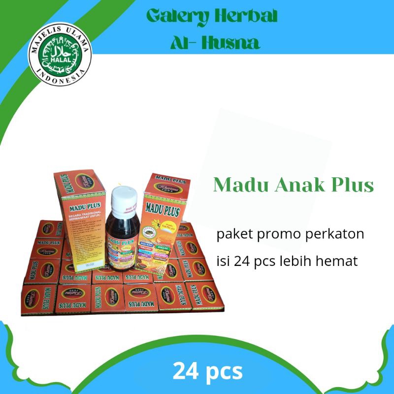 

Madu Anak Plus Kahrisma Paket perkaton isi 24 pcs