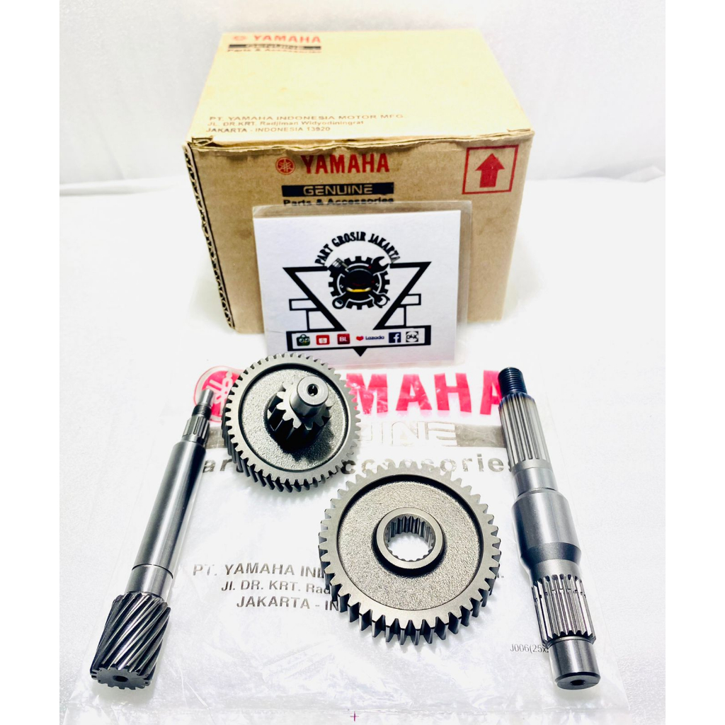 GIGI RASIO RATIO GEAR GARDAN AS PULLY AS RODA FULLSET KOMPLIT ASSY YAMAHA MIO SPORTY 5TL KODE PART 5