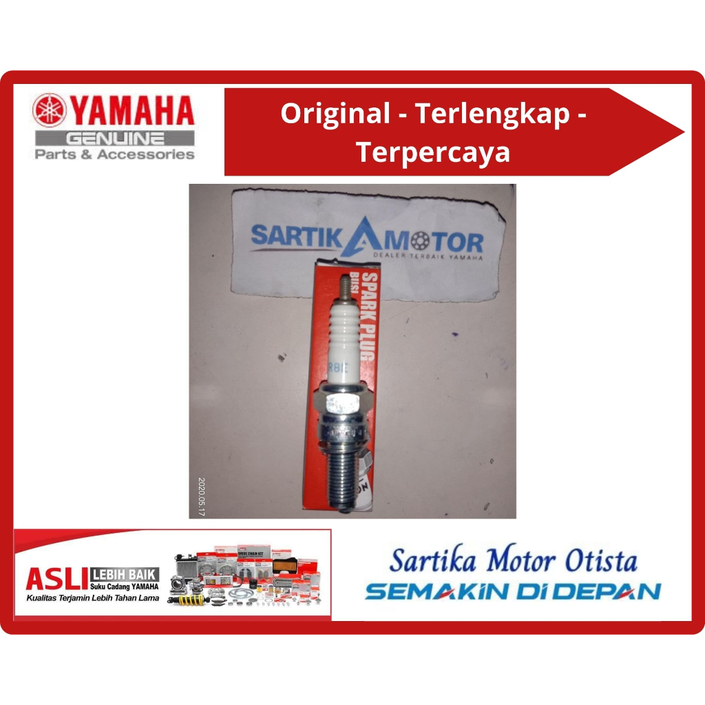 Original Plug, Spark (NGK R CR8E) ( Busi ) Yamaha Vixion NVL