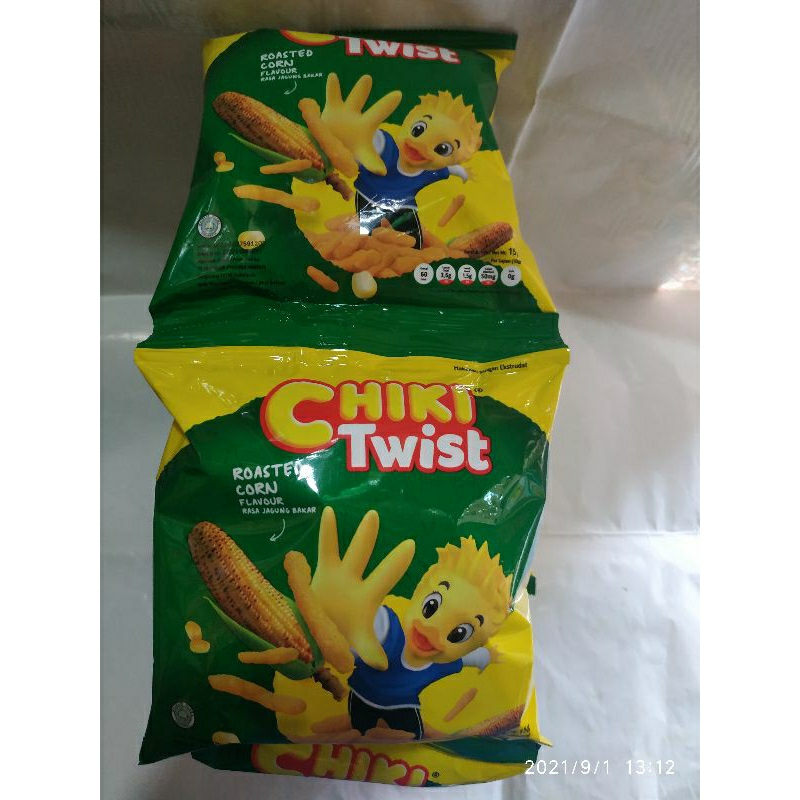 

ciki twist rasa jagung bakar 10 pis