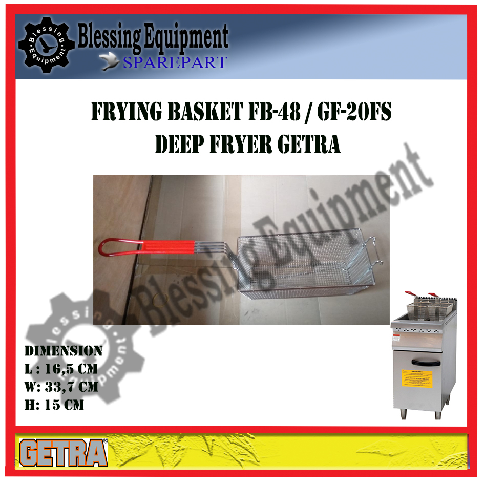 Sparepart Frying Basket GF-20FS Deep Fryer Getra