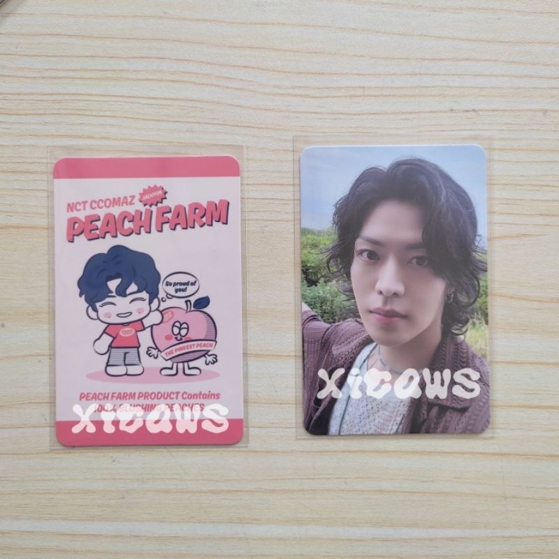 [ready] PC PHOTOCARD YUTA CCOMAZ R2 ORANGE VER + KONSEP JAEHYUN CCOMAZ R2 ORANGE VER