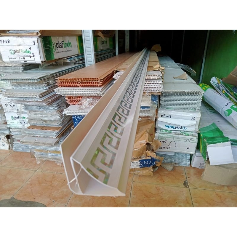 List Tembok PVC List Profil PVC Motif Persase