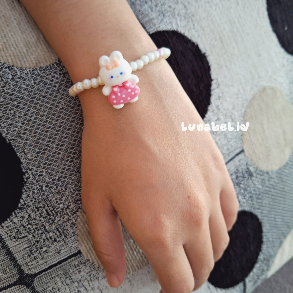 COD gelang mutiara bisa untuk anak | dewasa | bracelet korea | pearl bracelet | gelang korea | gelang manik dengan tali senar elastis