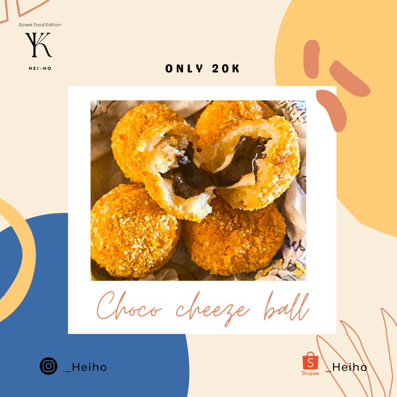 

HEI-HO Potato Choco Cheeze Balls