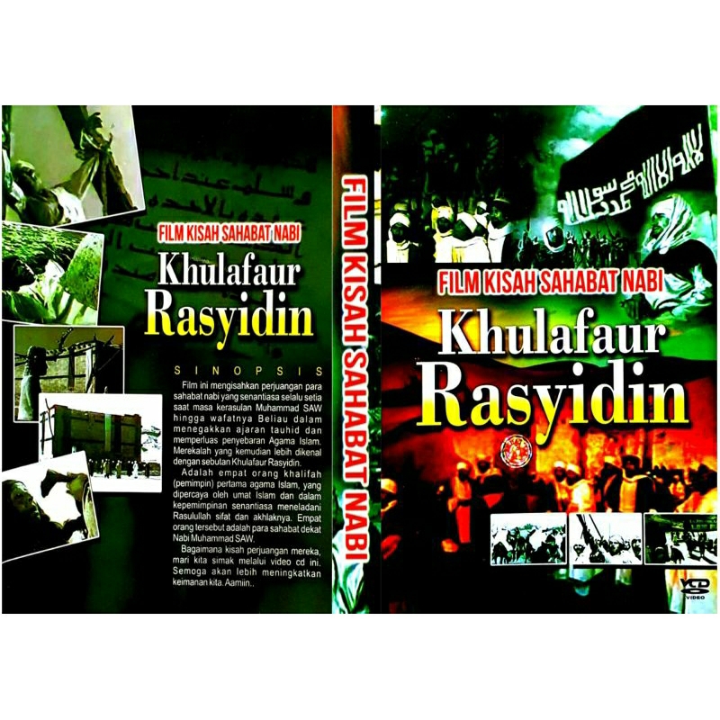Kaset Video Film Islam Kisah Sahabat Nabi Khulafaur Rasyidin -Kaset Film Sejarah Islam
