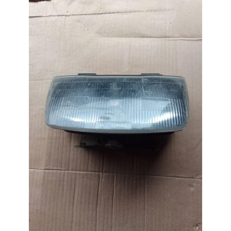 Headlamp Lefrektor Lampu Depan Kawasaki Kaze R Barang Cabutan Original
