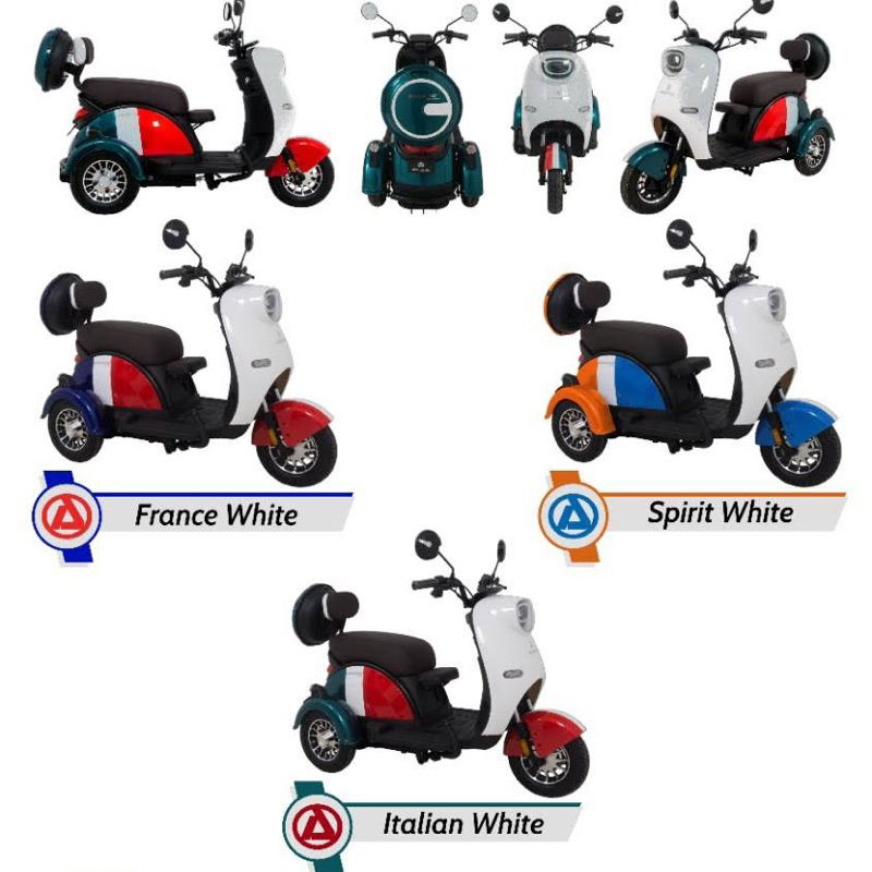 Sepeda Listrik Roda 3 Pacific Crosser