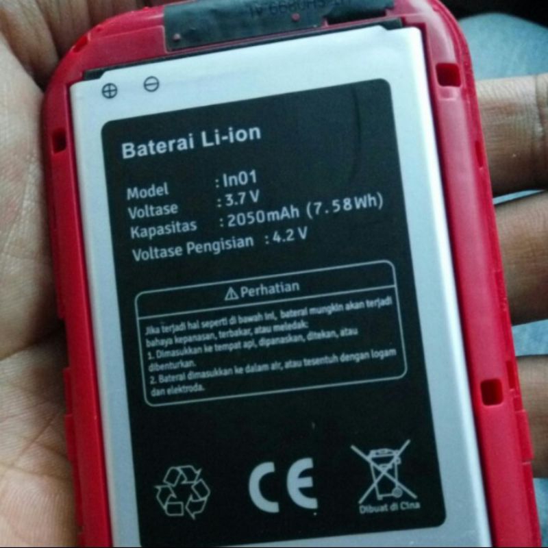 Batre in01 For Modem wifi Speedup 4G M-42 Batrai Wifi M42 4G Baterai MiFi In-01 Baterry