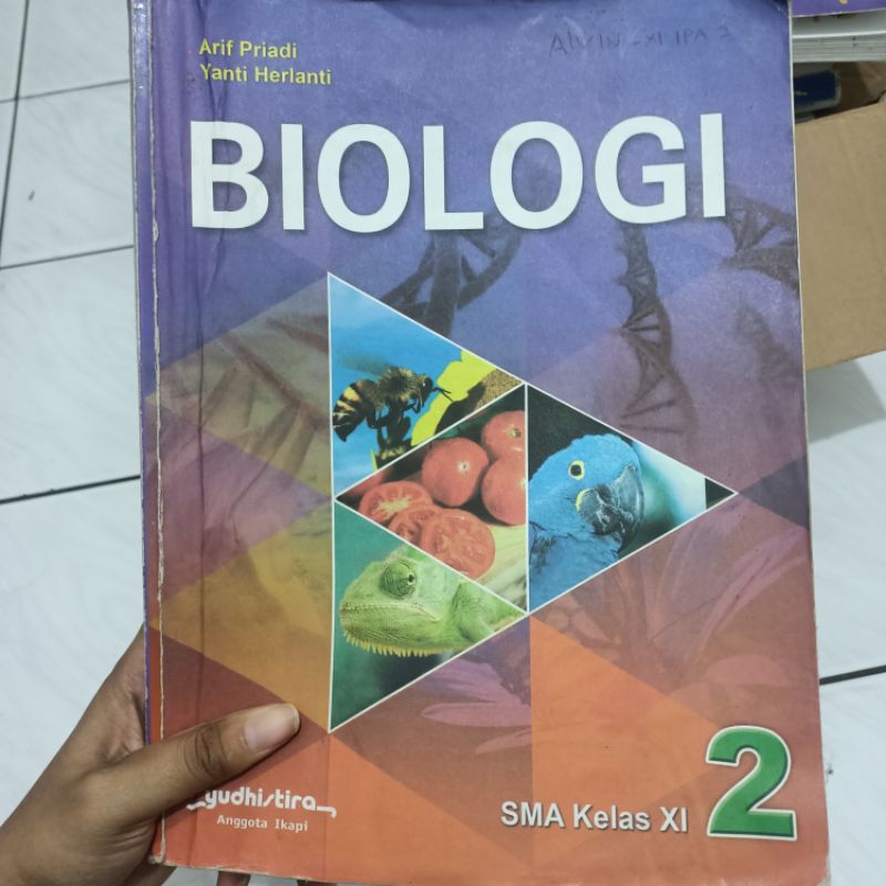 

BUKU BIOLOGI KELAS XI YUDHISTIRA