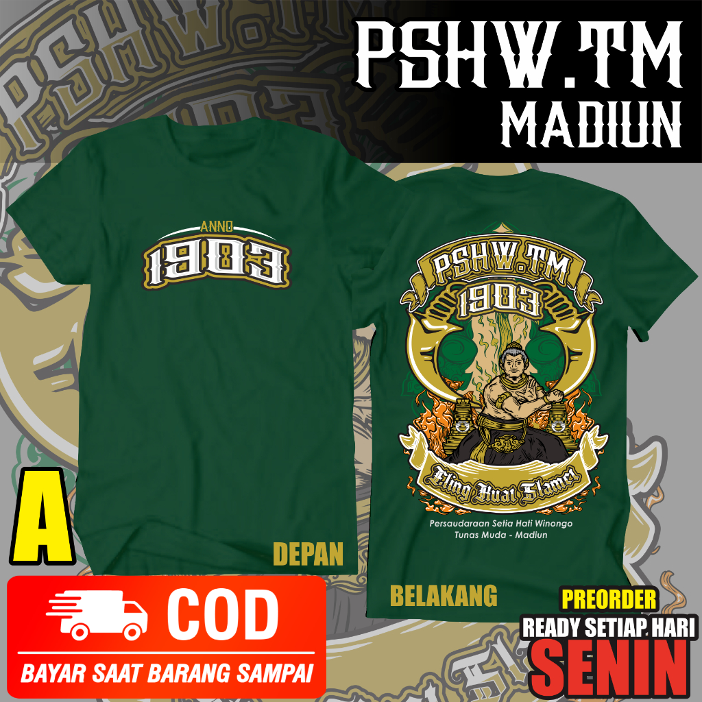 KAOS PSHW.TM/GAJAH MADA/KAOS STK/EKS