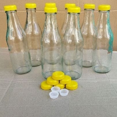 BOTOL SAOS 350ML BARU, BOTOL KACA 350ML, BOTOL MADU BARU
